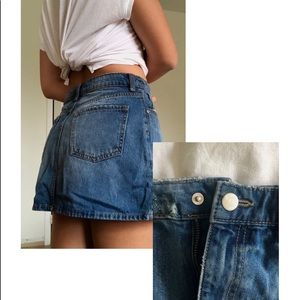 Blue Denim H&M Skirt
